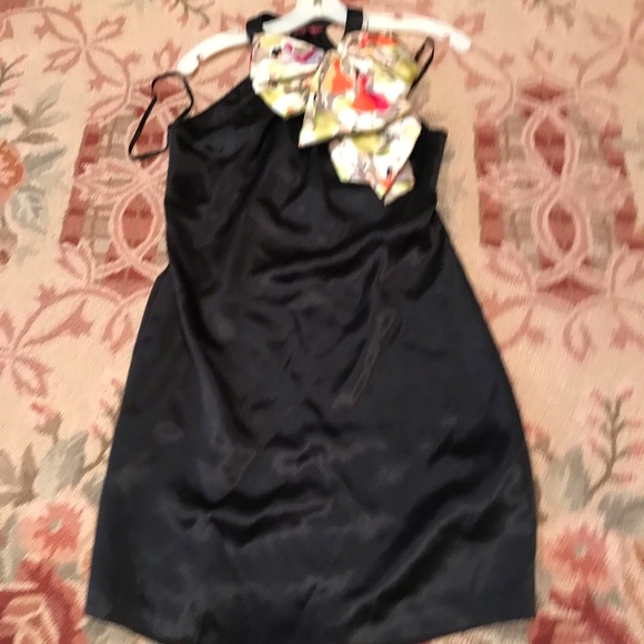 TED BAKER HALTER DRESS XS (model is a 0-2) - Picture 3 of 16